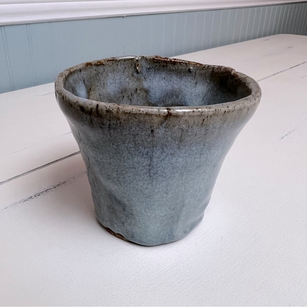 Small pottery dish (used to hold remotes) Farmhouse Decor